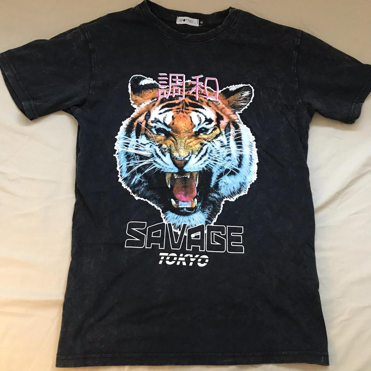 Savage Tokyo Acid Wash T-Shirt - Amazing condition,... - Depop