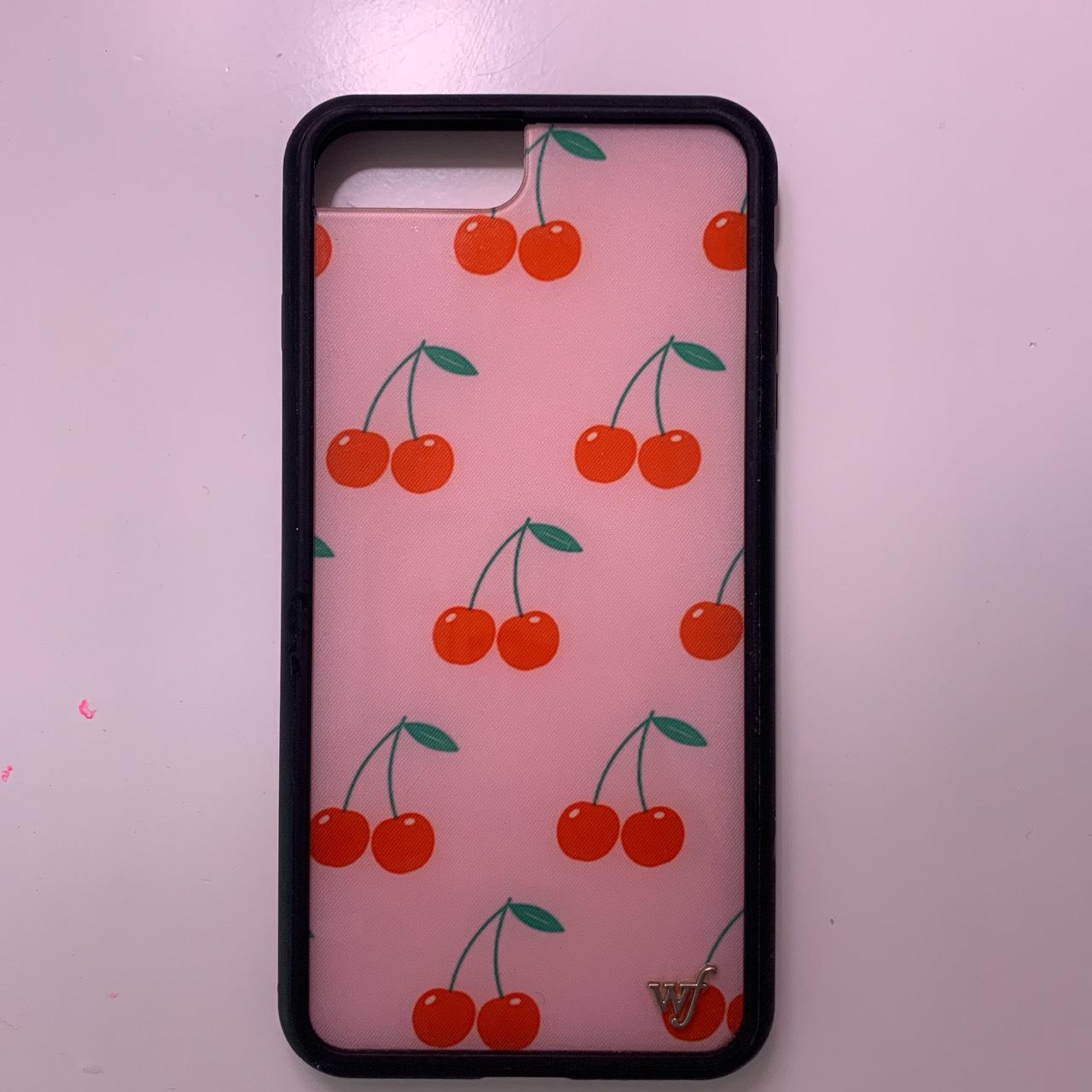 WILDFLOWER CHERRY 🍒 CASE FOR IPHONE 7 used a few... Depop