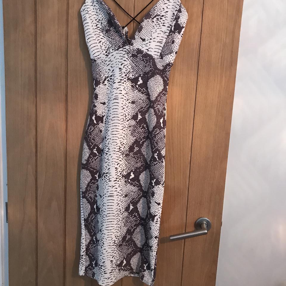 Cameo rose clearance snake print dress