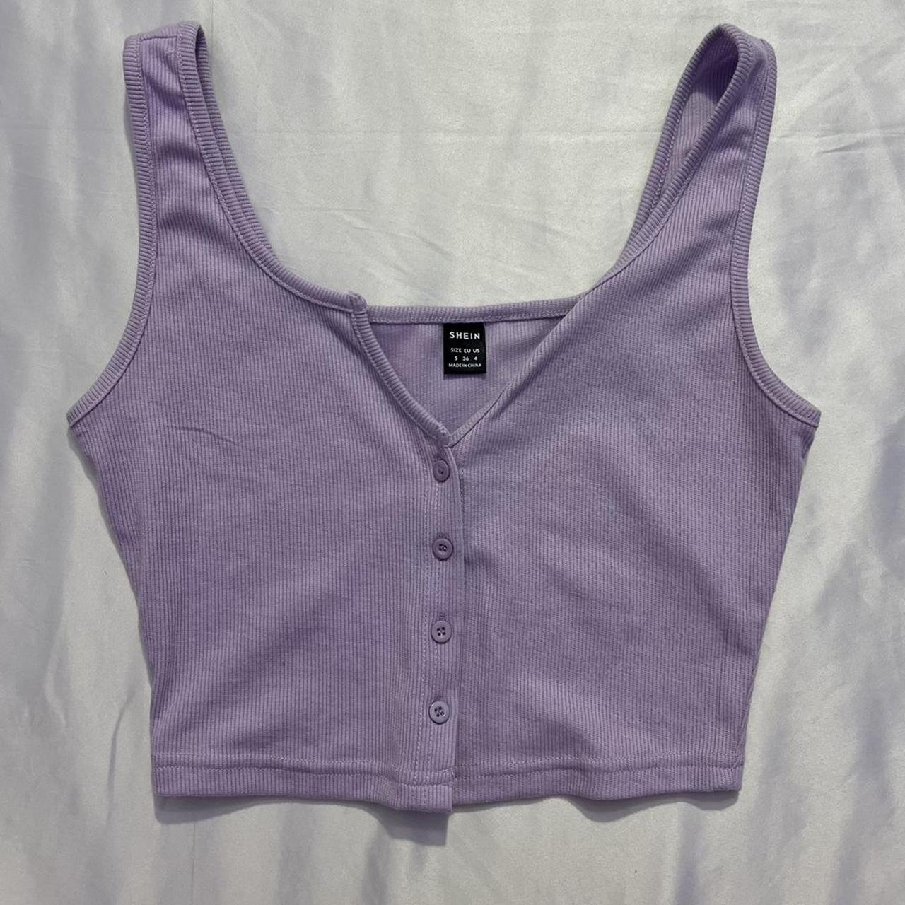 shein mauve athletic top size small #shein - Depop