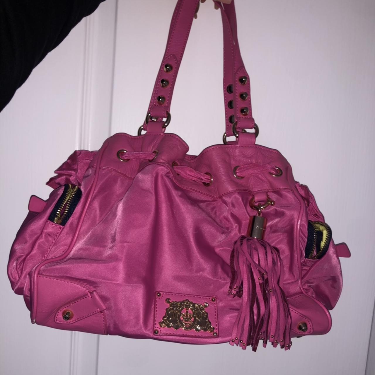 Juicy Couture Pink Bag Used a hand full of times... - Depop