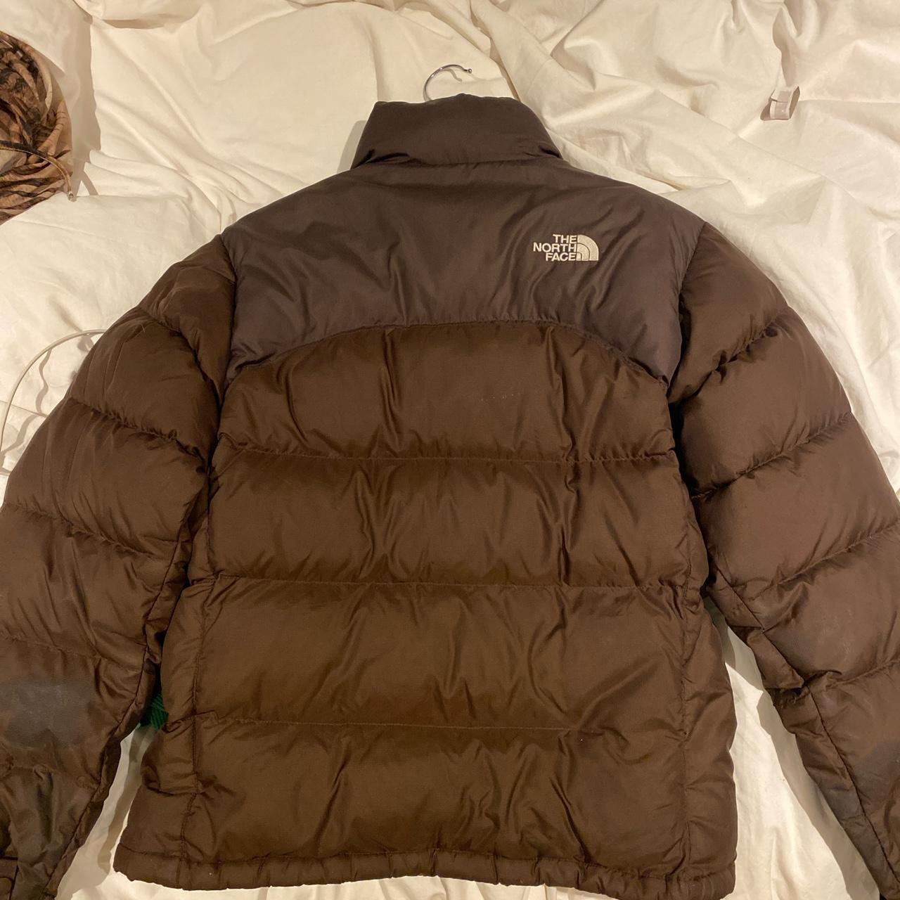 BROWN NORTH FACE 700 PUFFER Size Small but would... - Depop