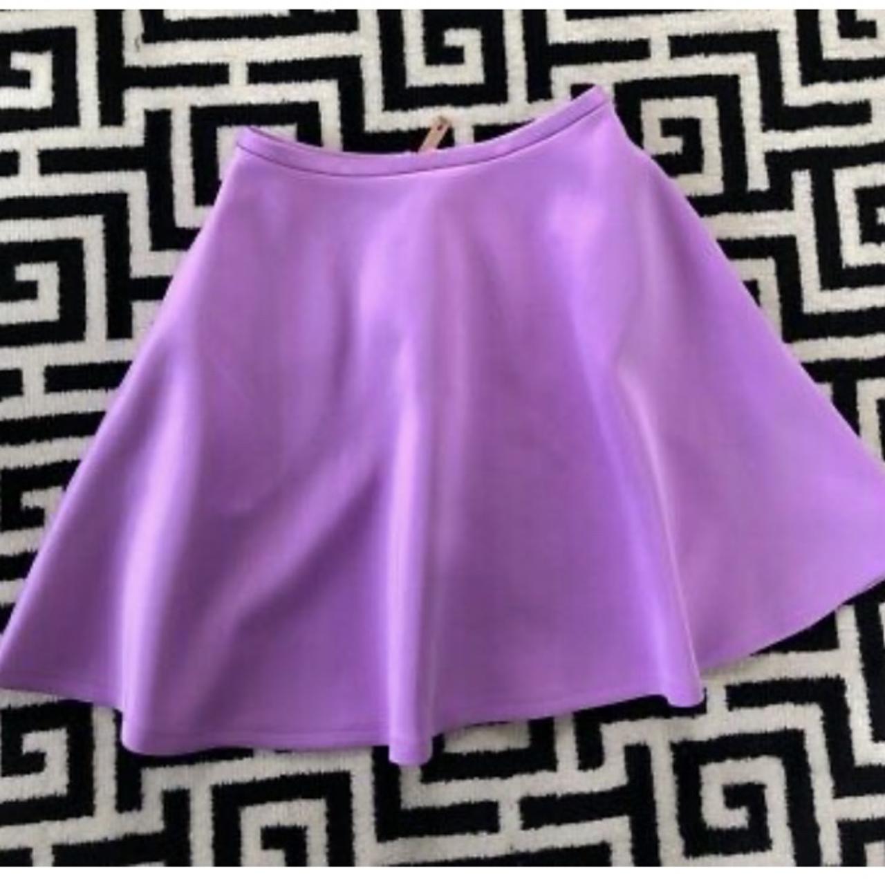 ted baker purple skirt