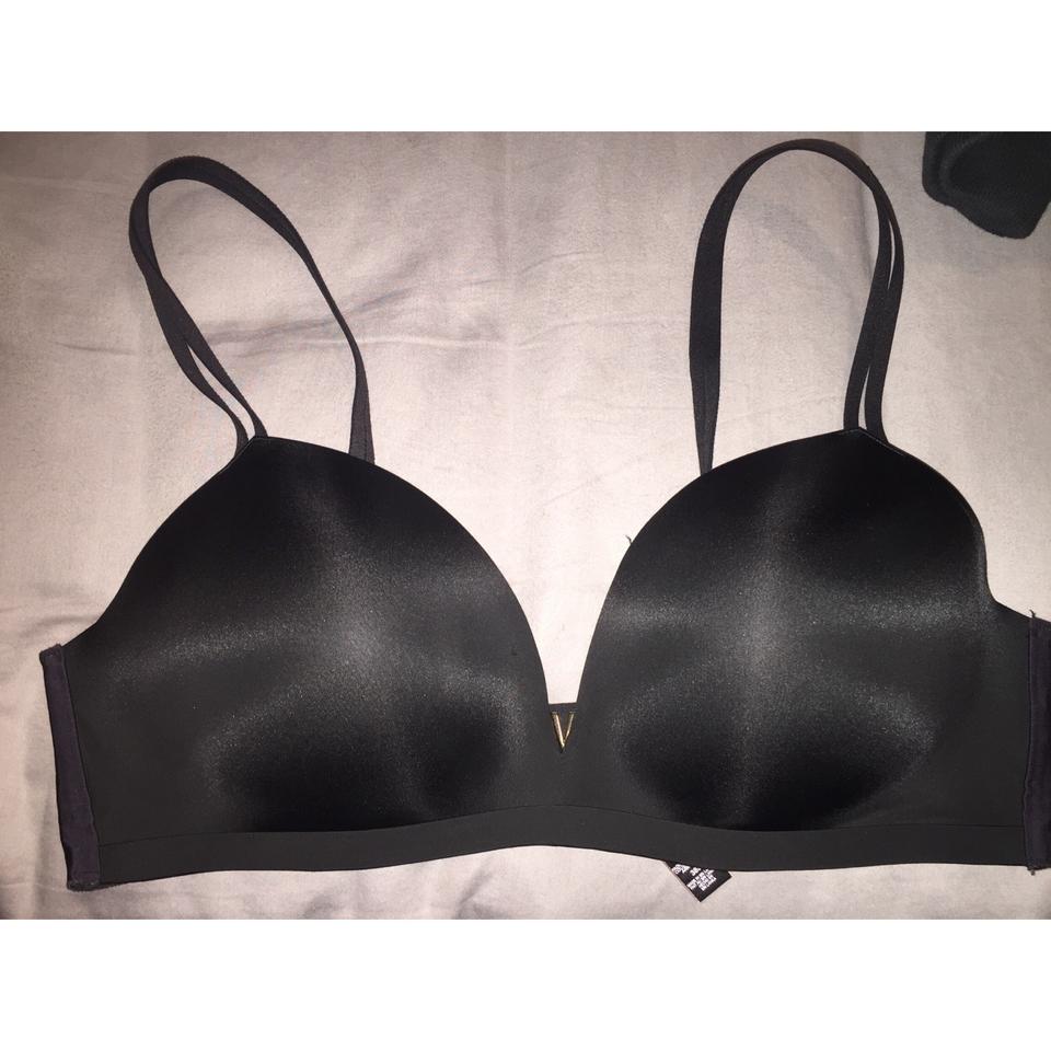 Satin leopard push-up bra (very sexy from Victoria's - Depop