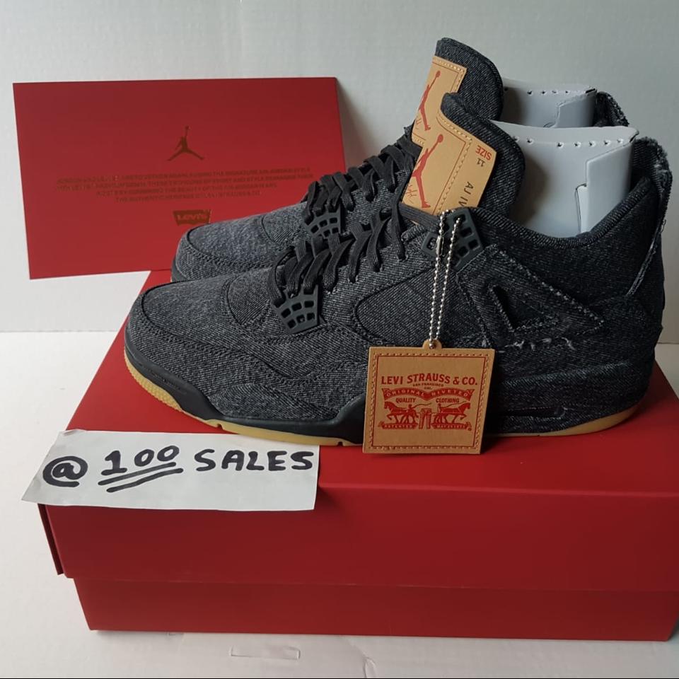 PRICE FINAL Nike x Levis Air Jordan 4... - Depop