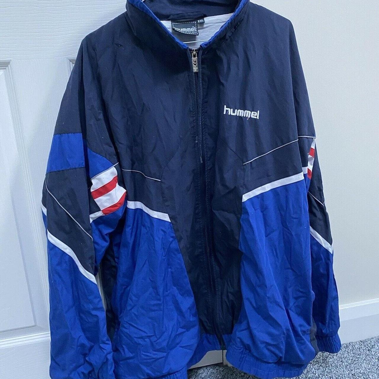 Hummel Men's Blue Jacket | Depop