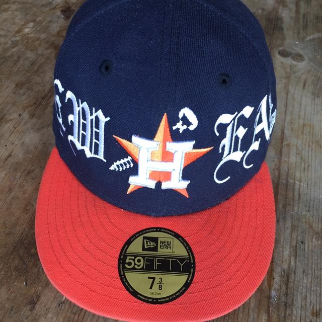 Houston Astros Hat simple red and black astros hat - Depop