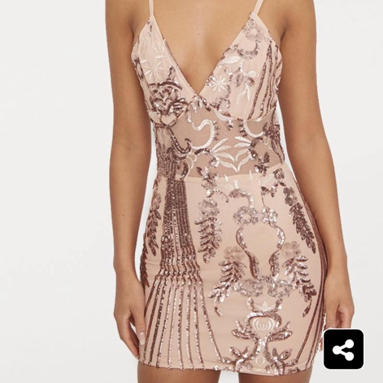 Sequin shop dress plt