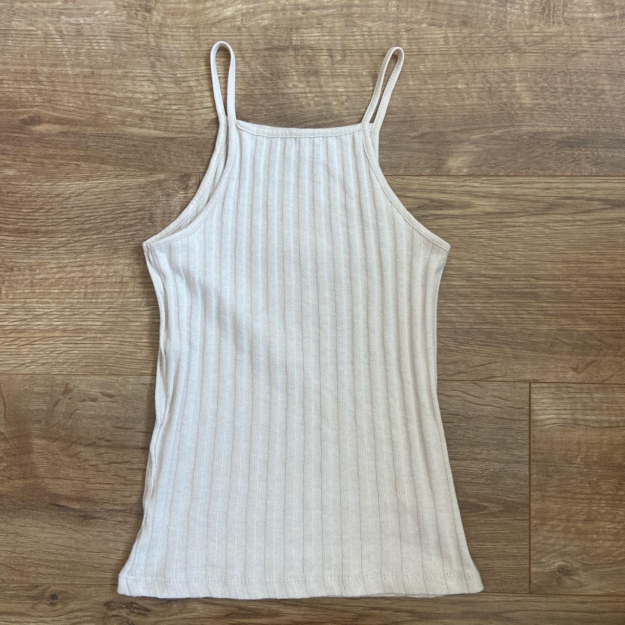 BRANDY MELVILLE cutest ribbed “belle tank” top. - Depop