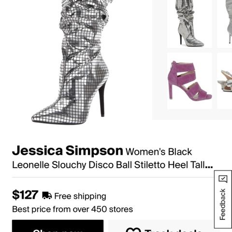 jessica simpson disco boots