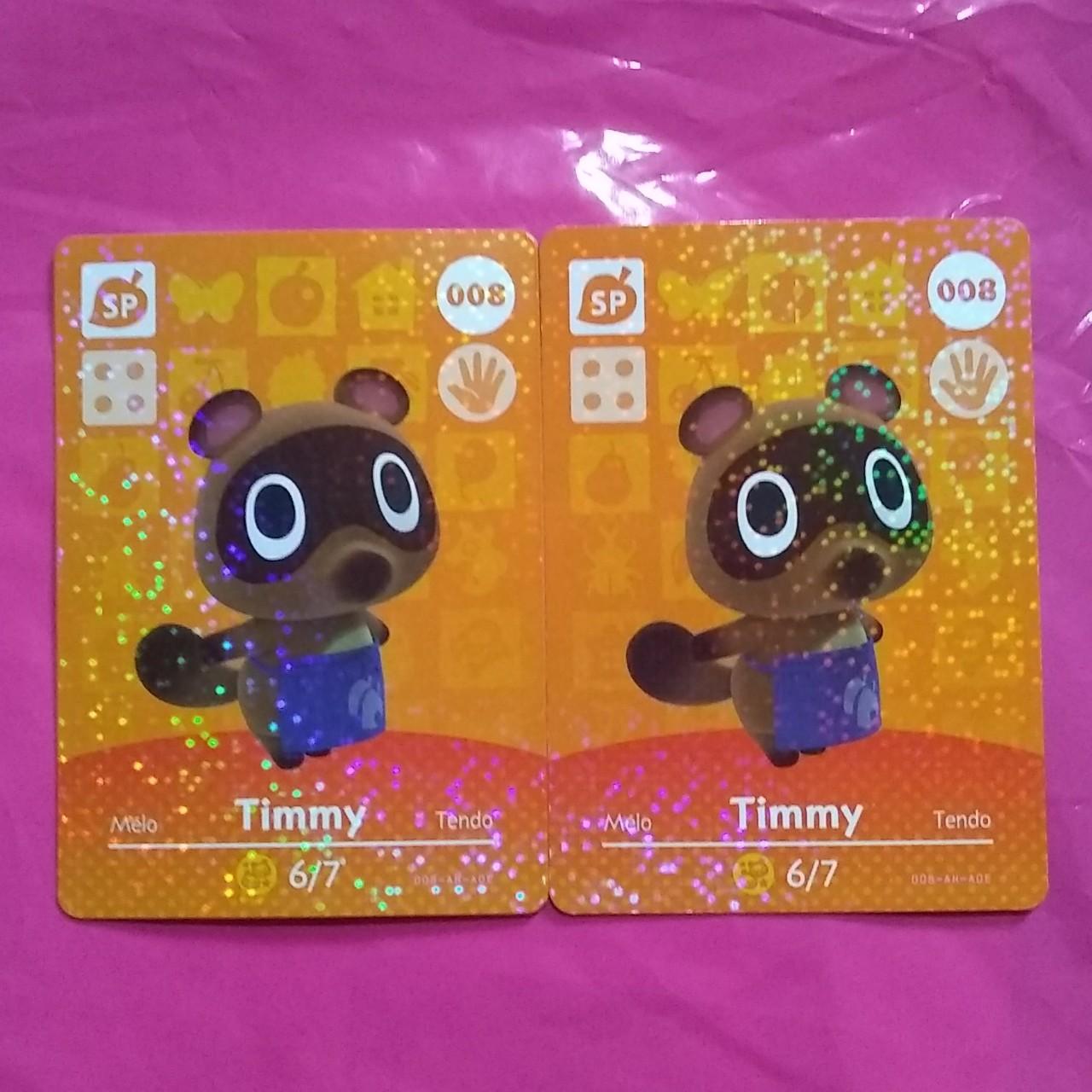 Animal Crossing Amiibo Card Timmy #8 Price is for 1... - Depop