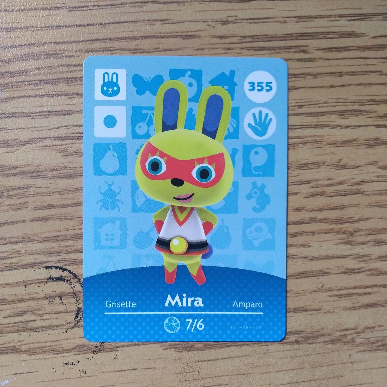Animal Crossing Amiibo Card Mira #355 PLEASE READ... - Depop