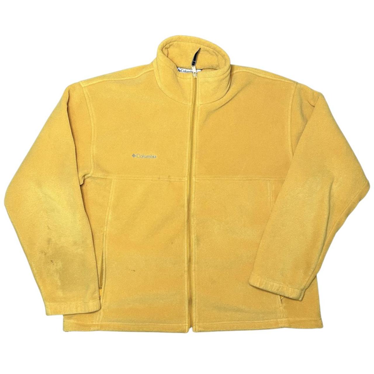 columbia fleece yellow