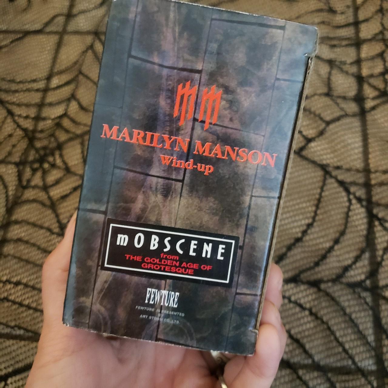 marilyn manson wind up toy!🔪🔪 mobscene wind up toy! | Depop