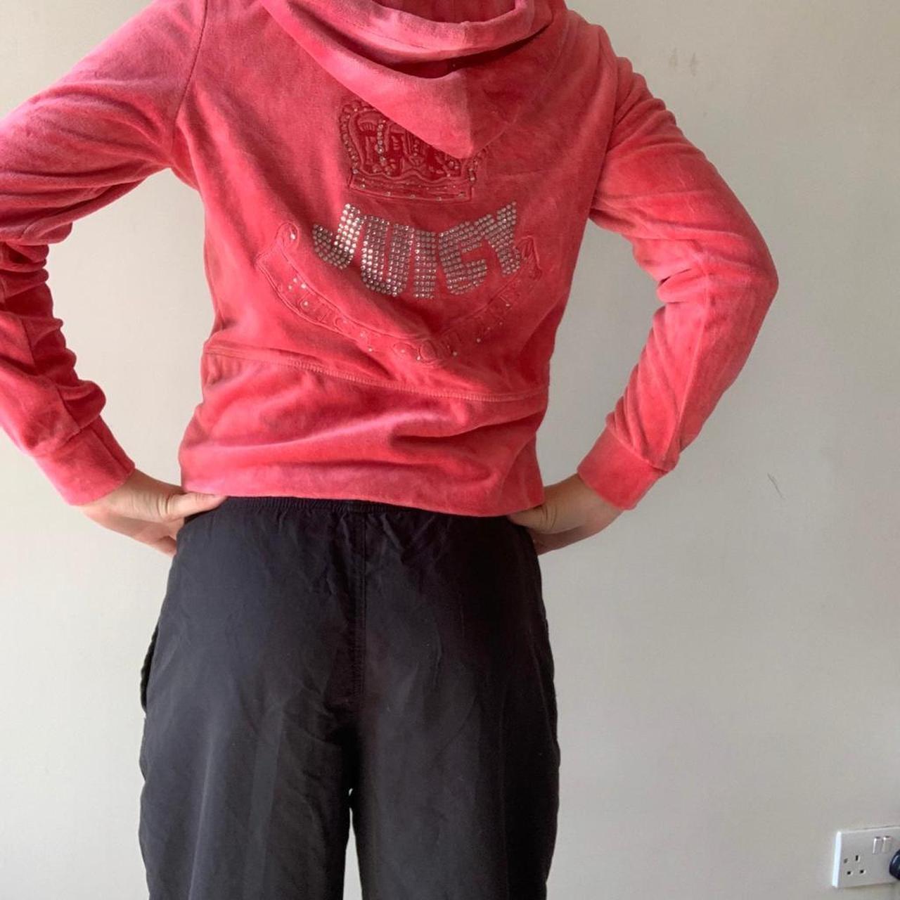 vintage juicy couture pink zip up hoodie Message me... Depop