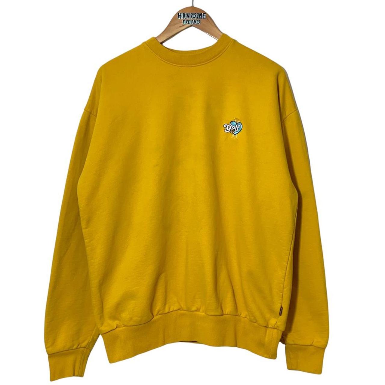 Golf Wang Heart & Sunflower Embroidered Sweatshirt-... - Depop