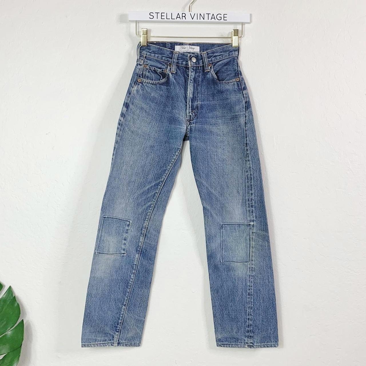 Vintage 302 Selvedge Big E Medium Dark Wash...