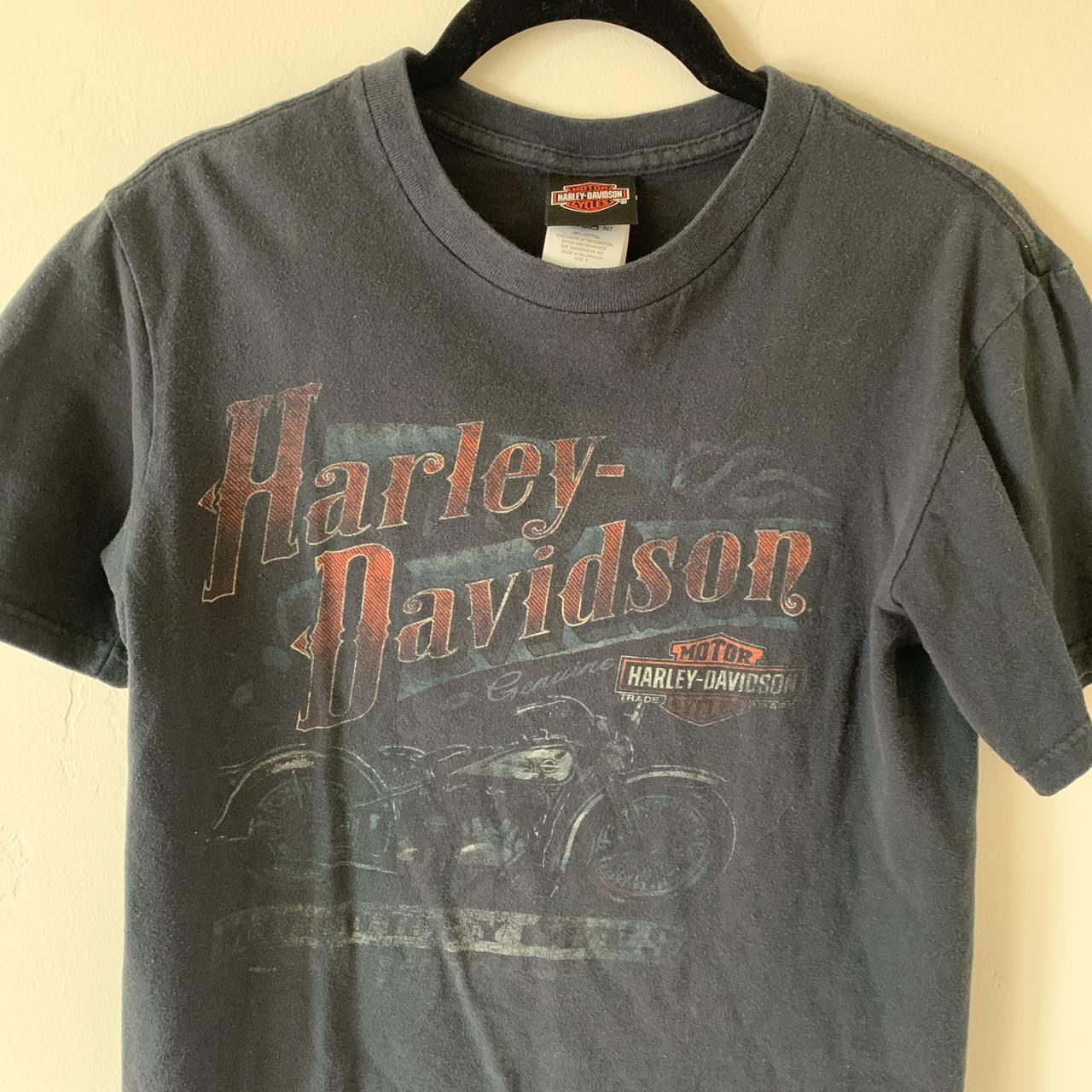 Harley Davidson Motorcycles Cowboy Austin Tshirt - Depop