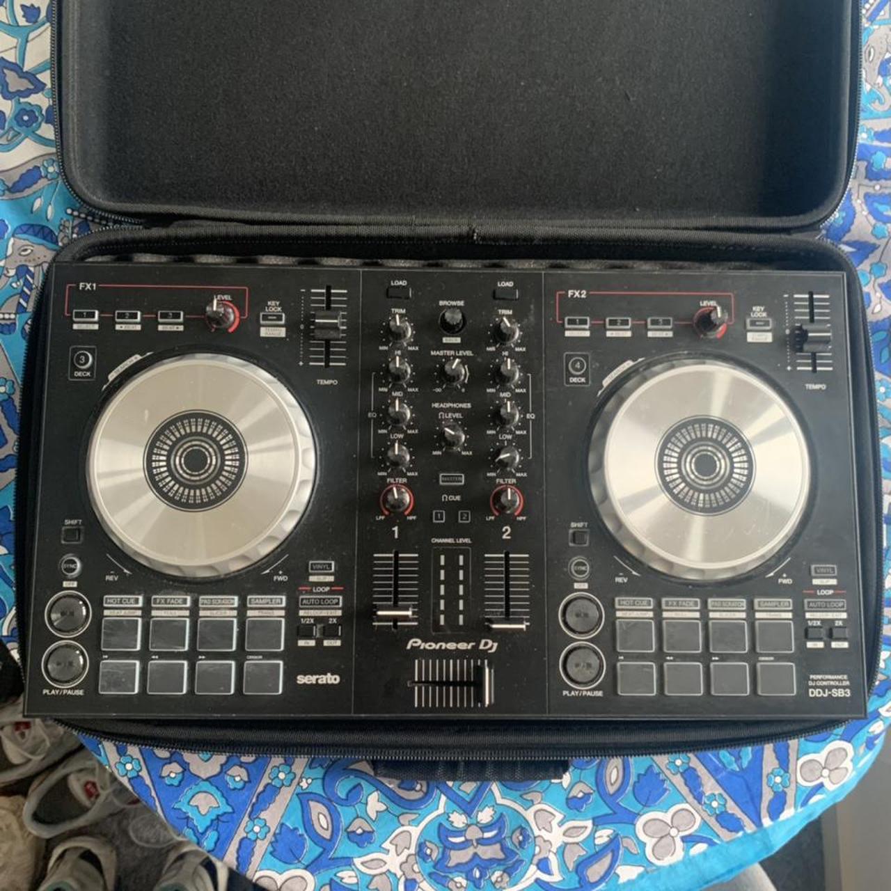 Pioneer DDJ SB3 DJ controller with official Pioneer... - Depop