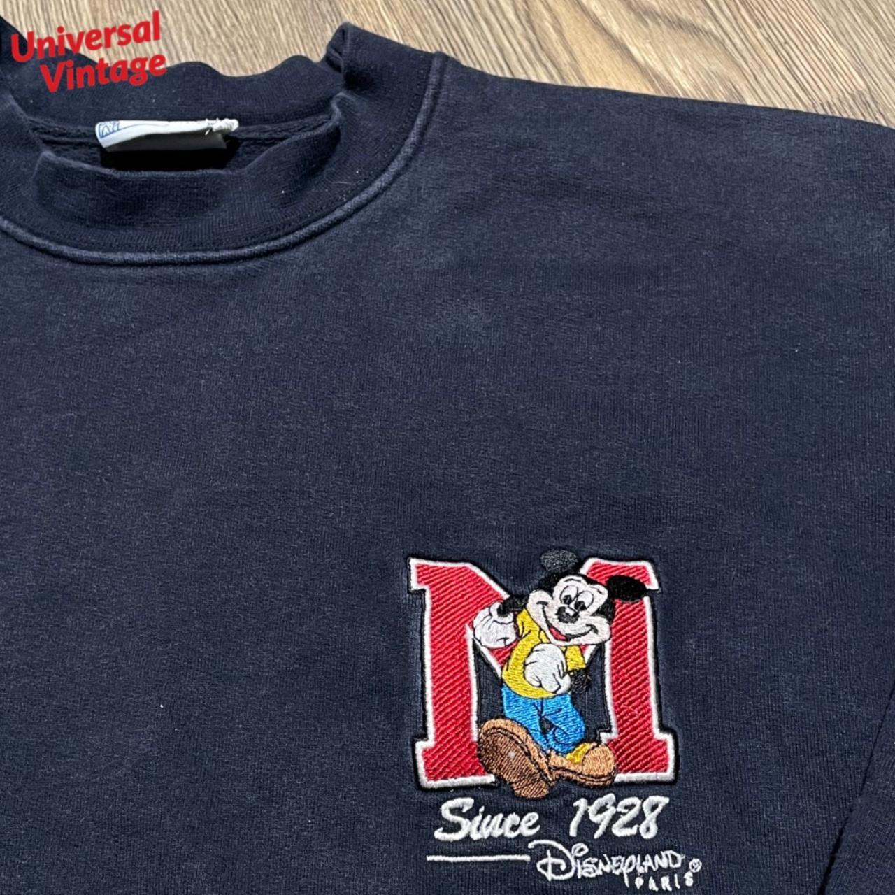 Disney Men's Navy Sweatshirt | Depop