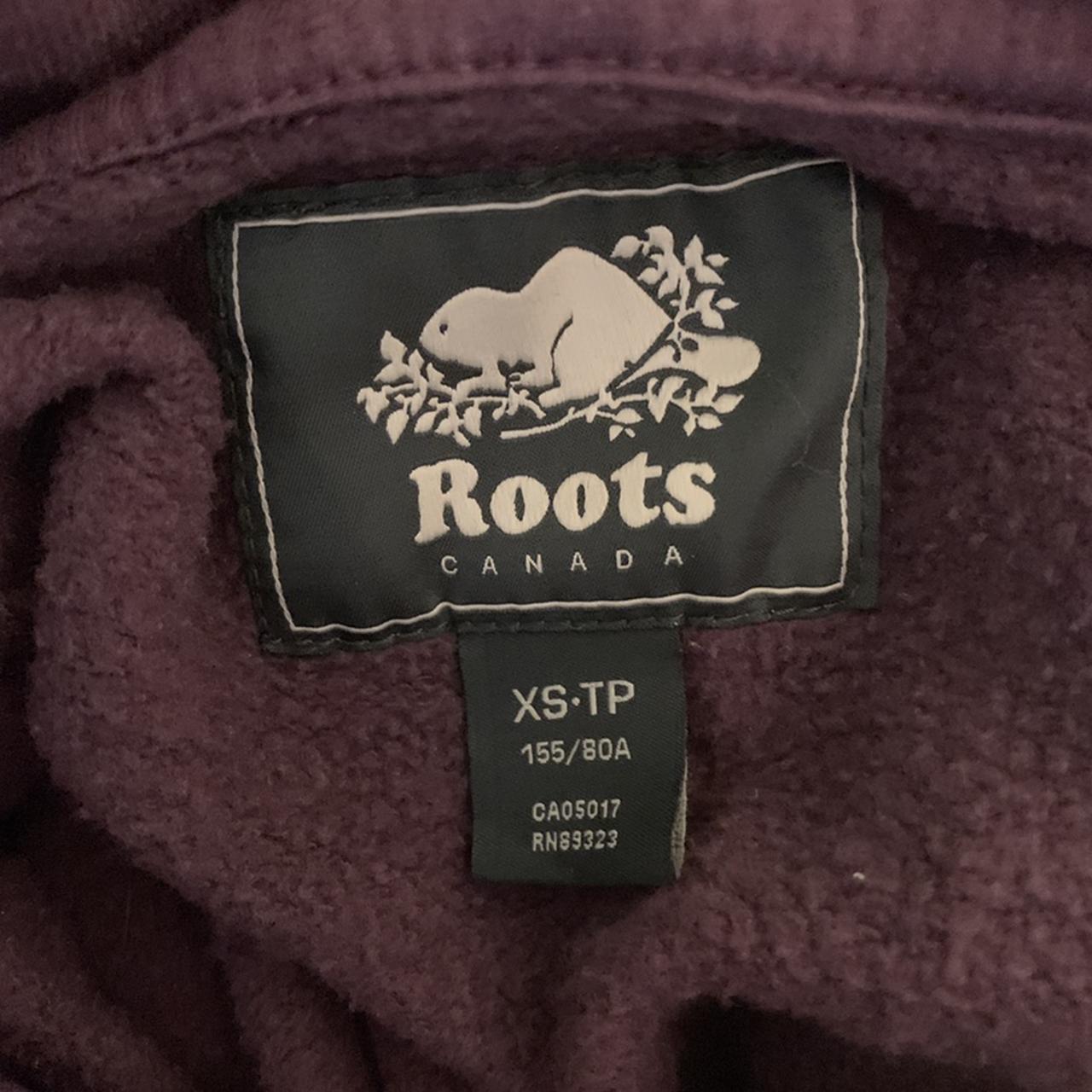 Roots hotsell purple hoodie