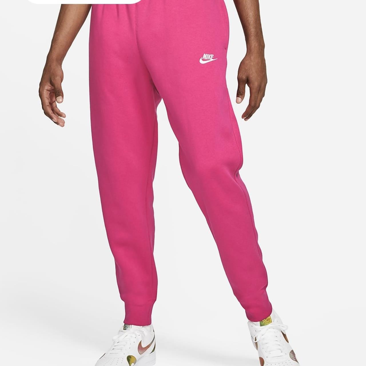 pink nike sweat outfit