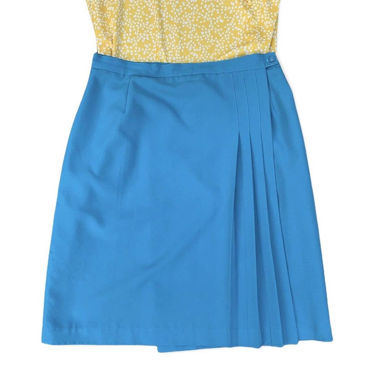 Product Image 2 - Blue Pleated Skirt

Knee Length- below
