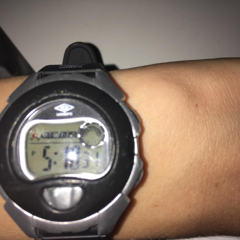 Umbro digital watch store instructions