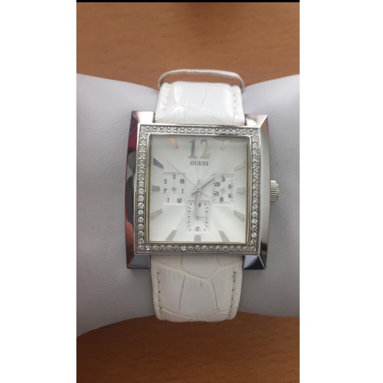 guess square dial watch