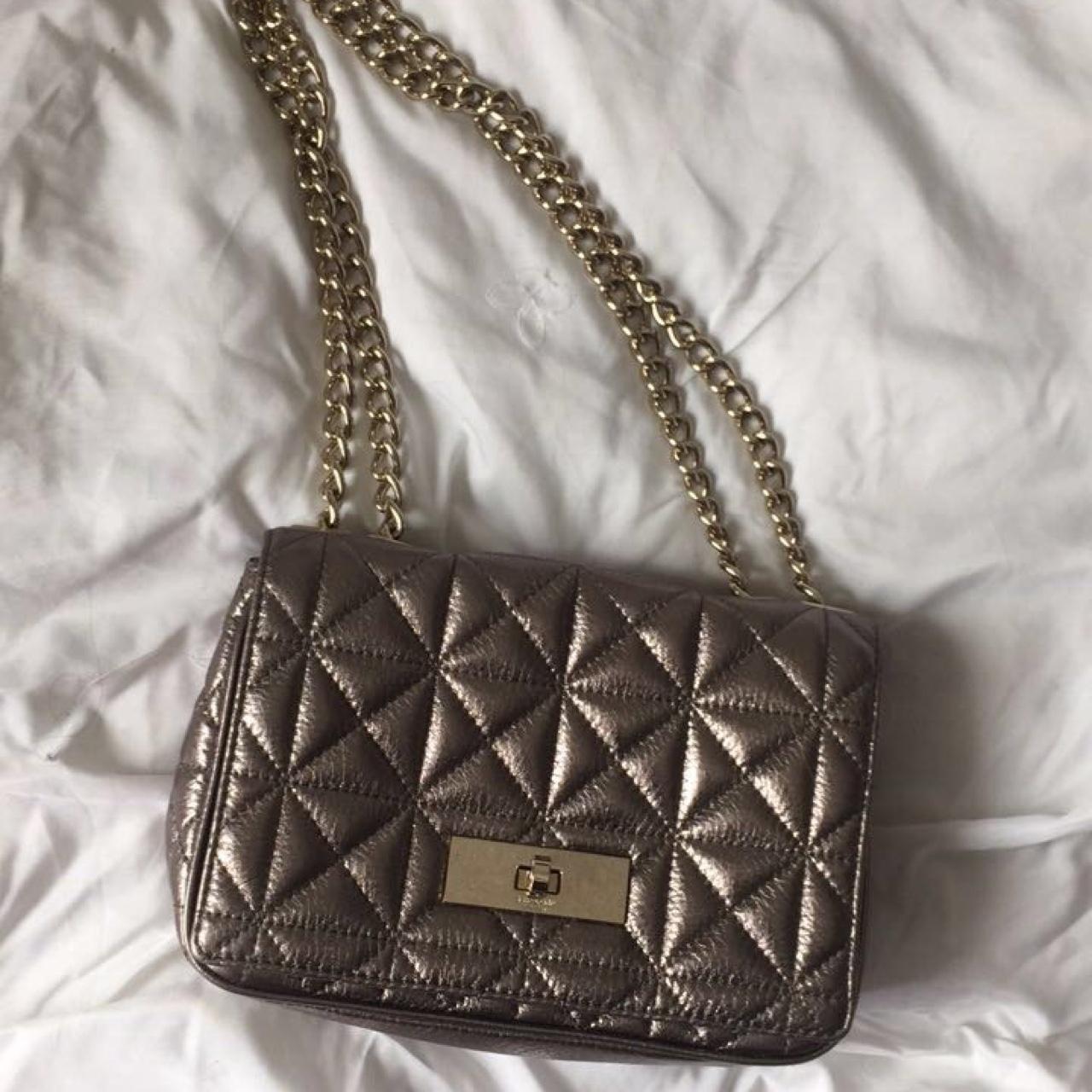 Kate spade discount quilted chain bag