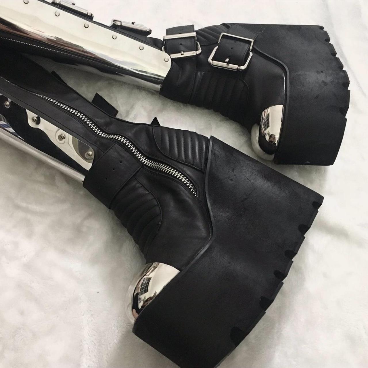 Moto mama platform on sale boots