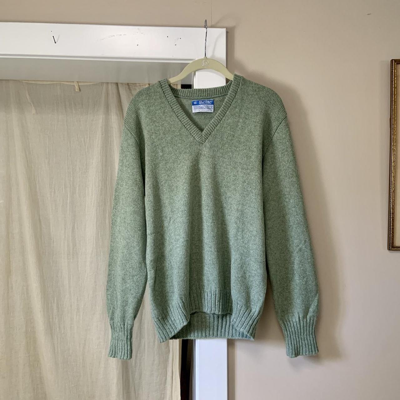 Men's Green Jumper | Depop