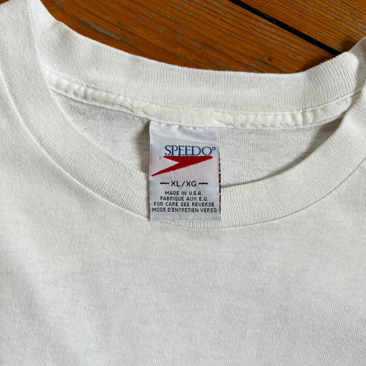 Vintage 90s Speedo Volleyball Graphic T Shirt Single... - Depop