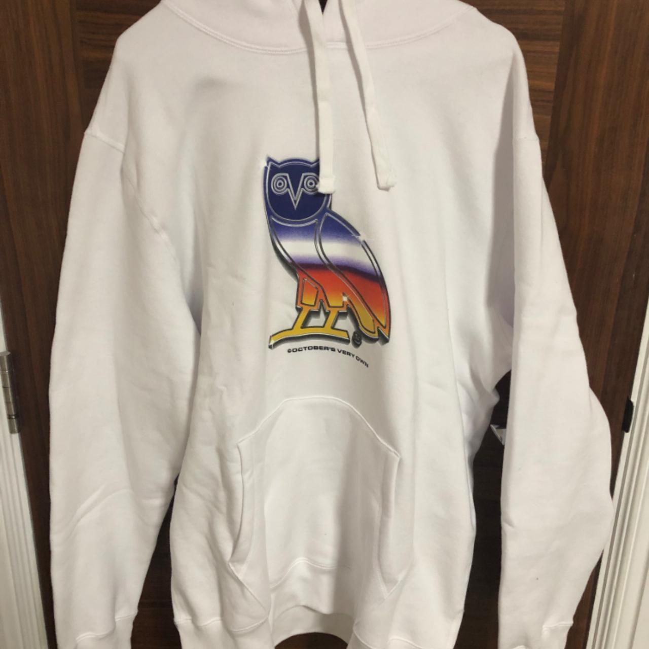 White ovo hoodie chrome. Brand new with tags. Size... - Depop