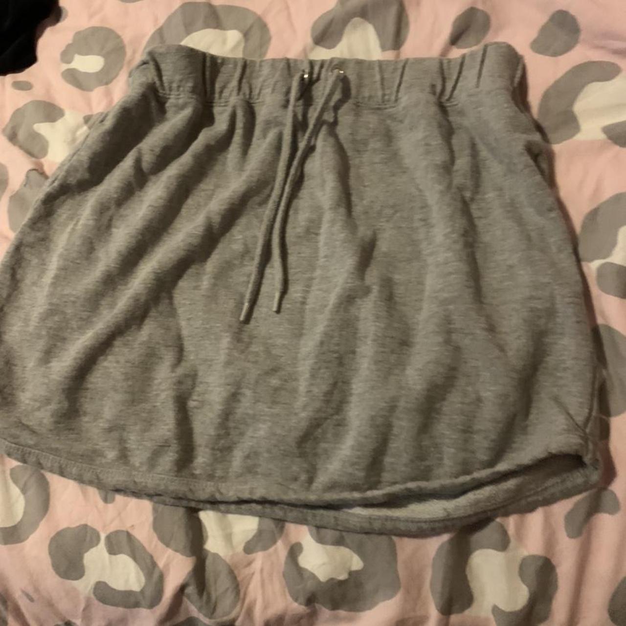 grey skirt size 14