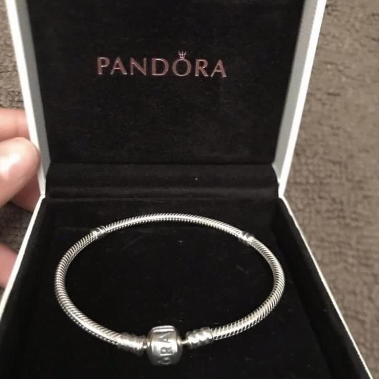 Selling a brand new Pandora charm bracelet, never... - Depop