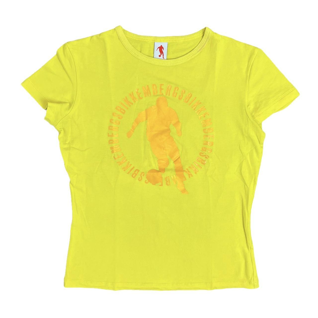Bikkembergs Women's Yellow T-shirt