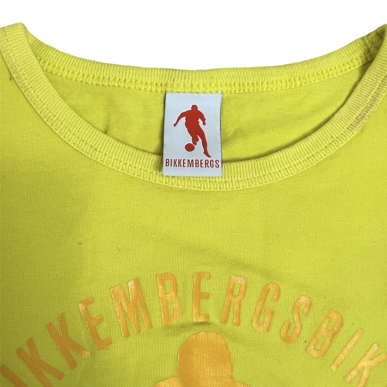 Bikkembergs Women's Yellow T-shirt (4)