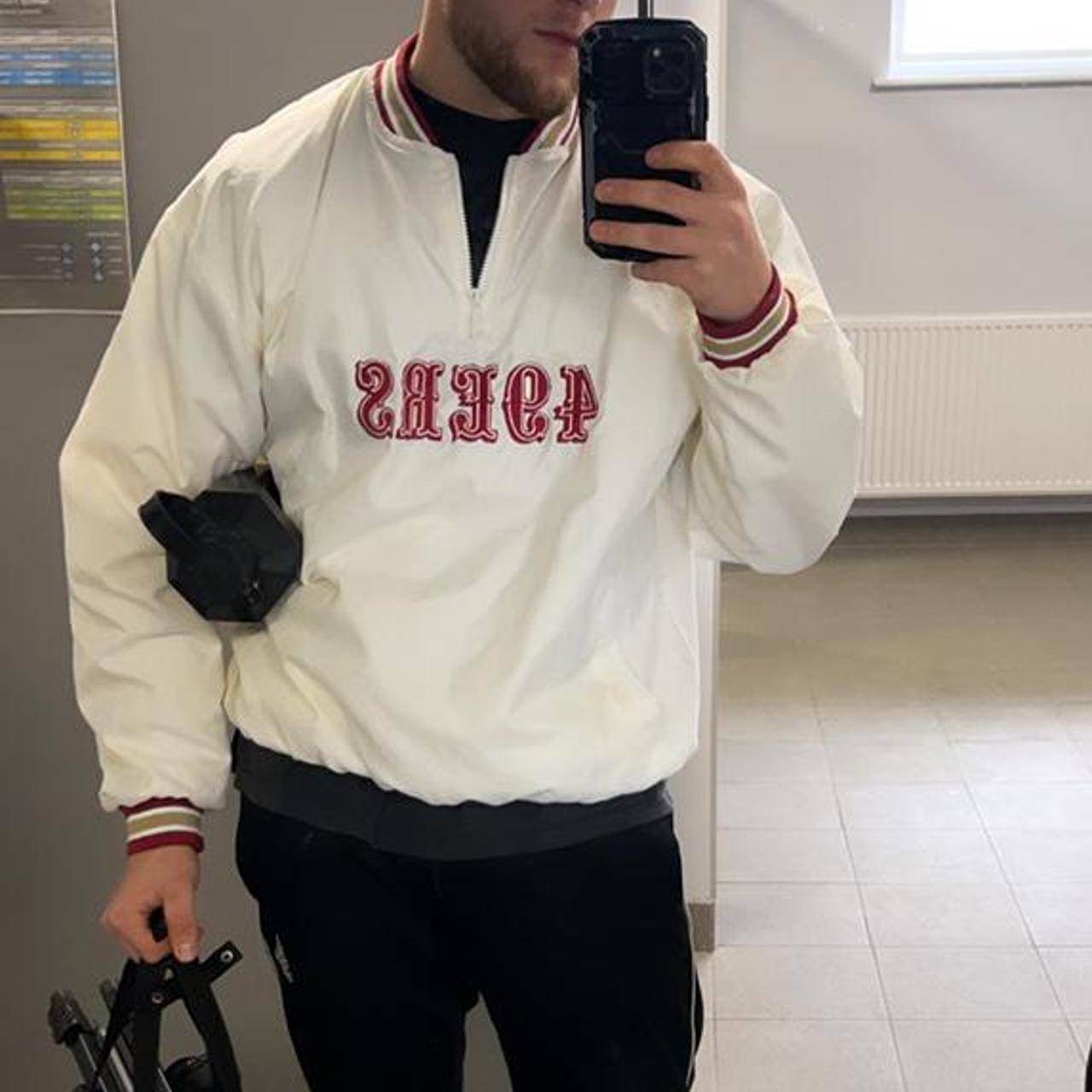 1994 Reebok 49ers jacket. This thing is absolutely - Depop