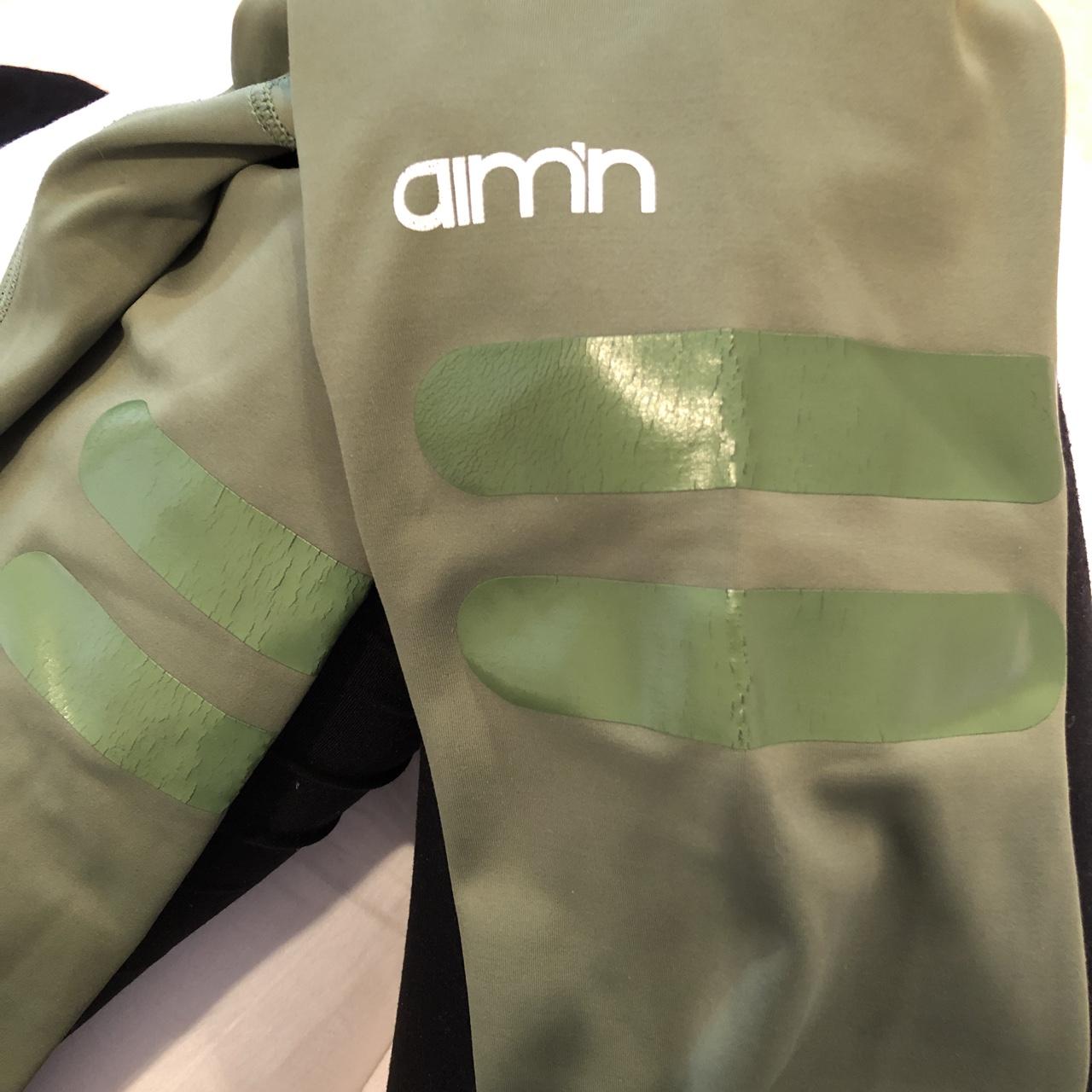 Selling my khaki green Aimn gym tights because I