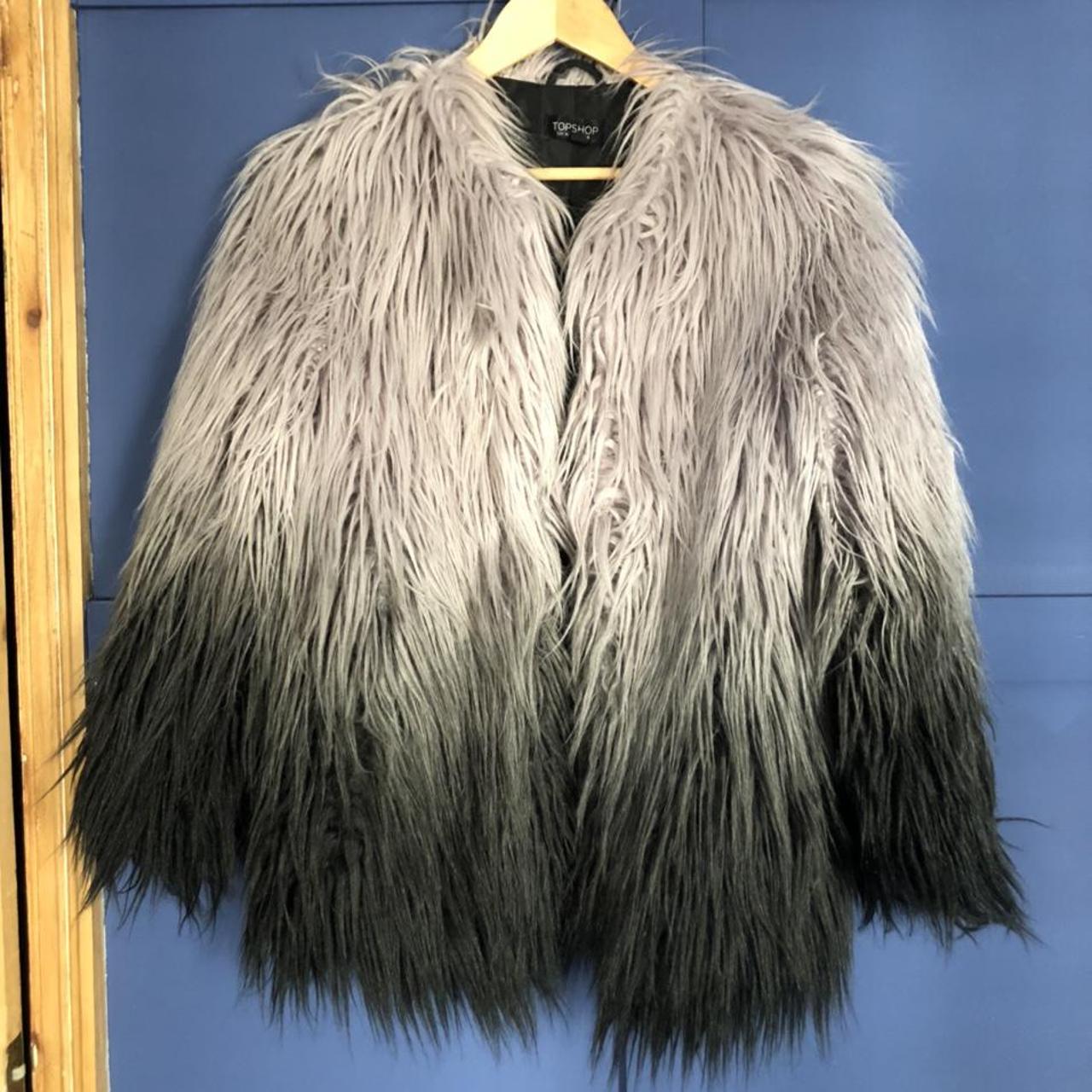 topshop mongolian jacket