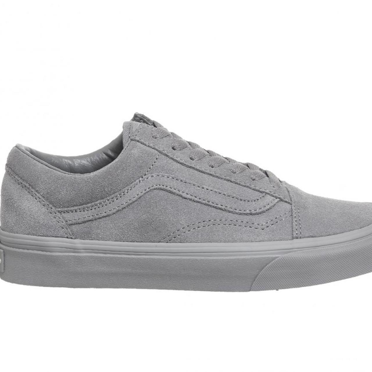 all grey old skool vans