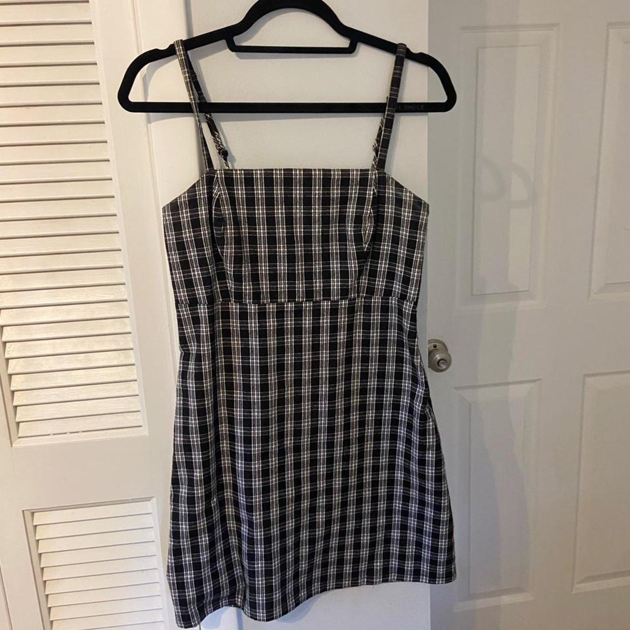 Hollister on sale plaid dress