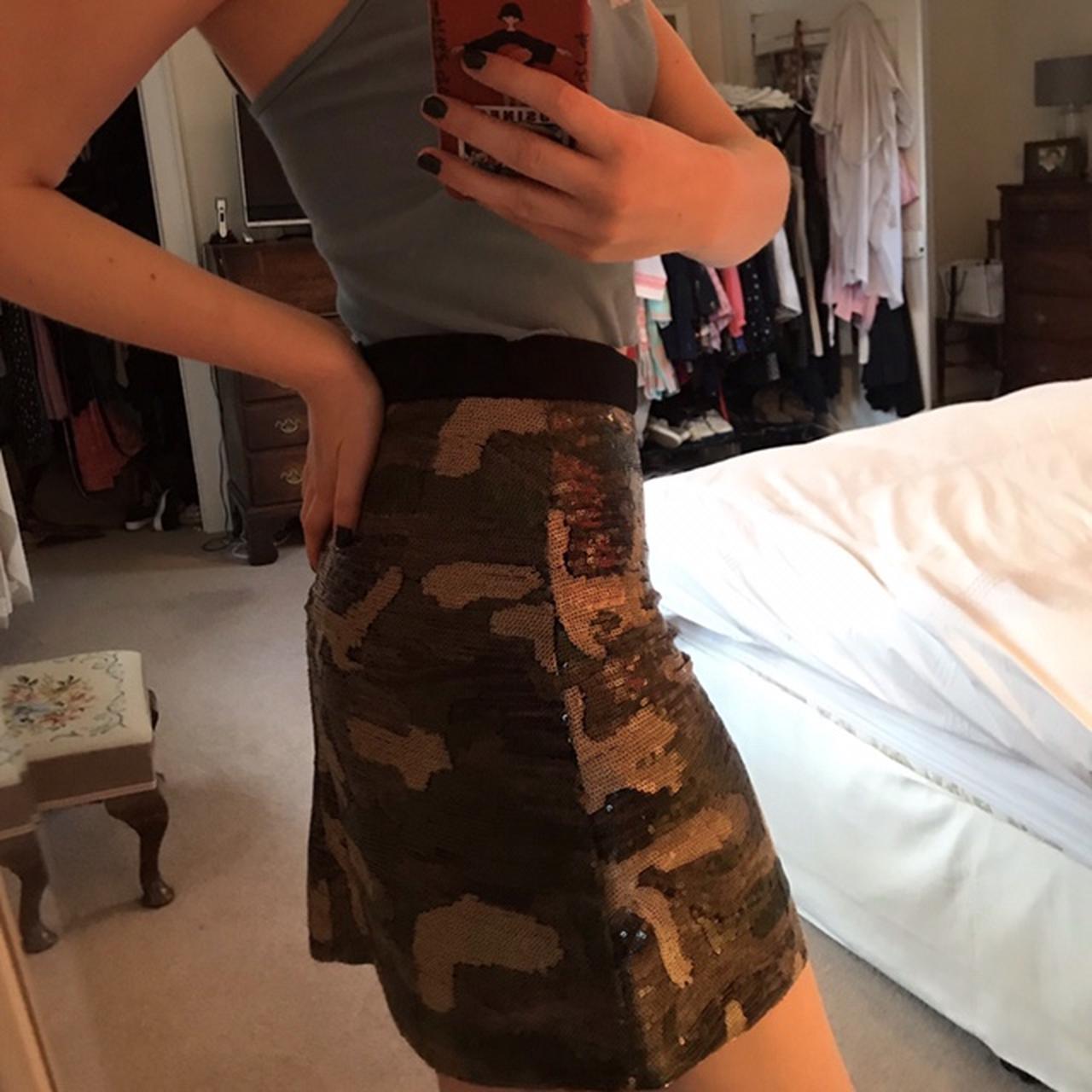 Coolest sequin camo skirt online limited addition