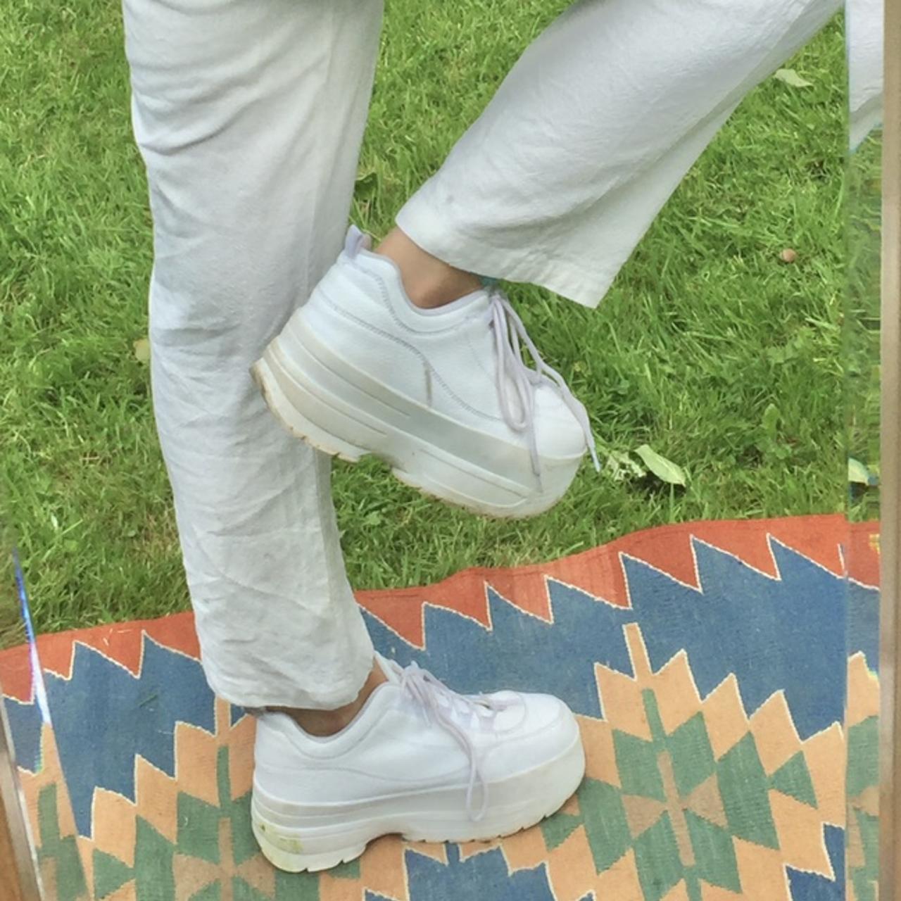 debenhams ladies white trainers