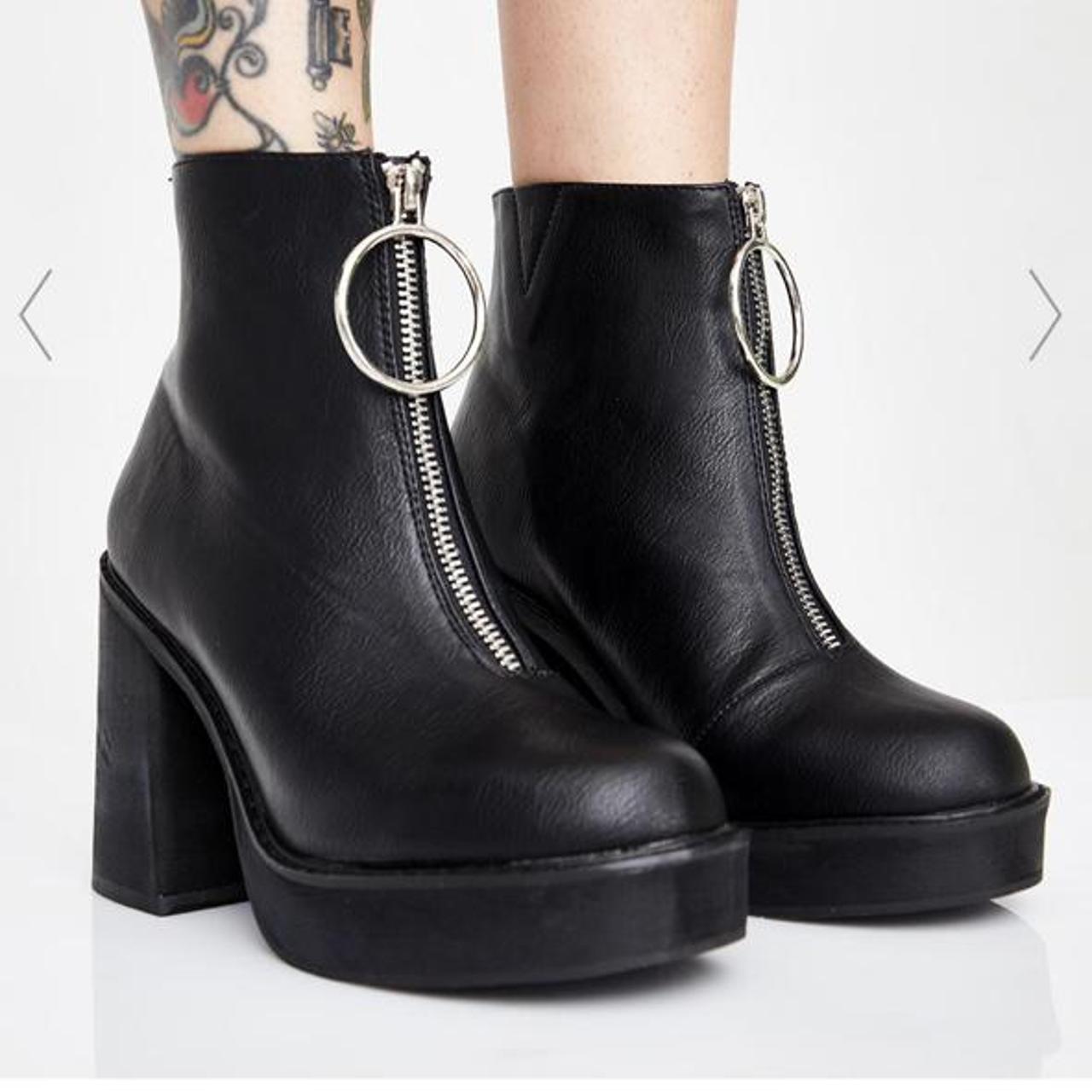 franky platform boots