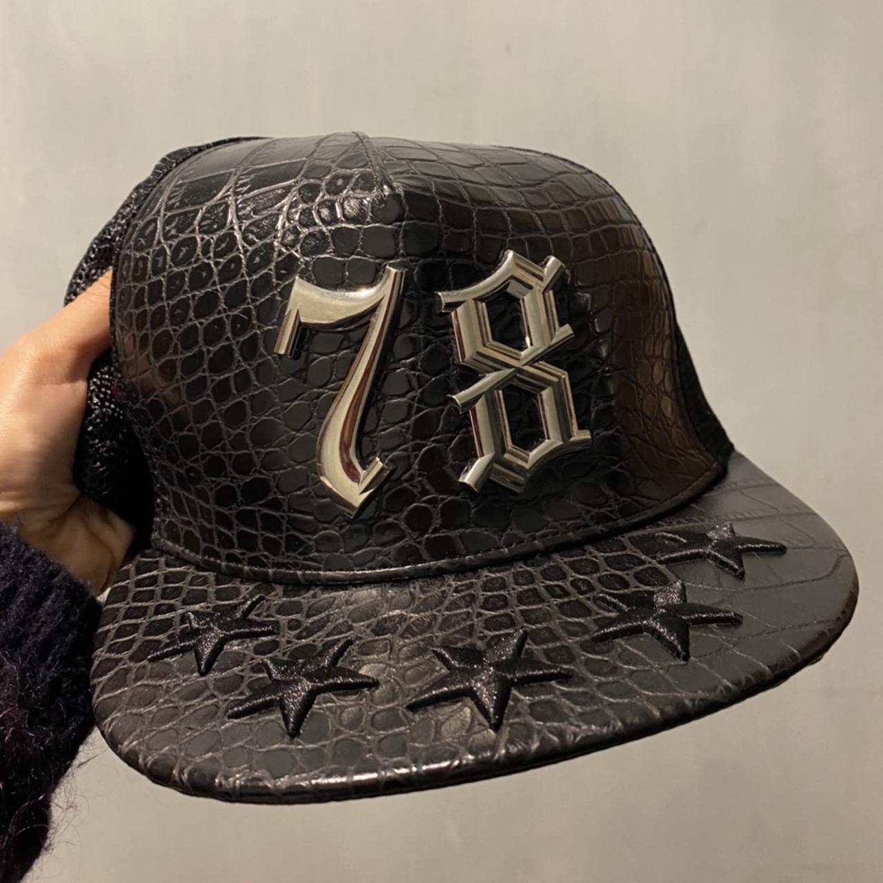 Cappello Philipp Plein mai messo Nero di