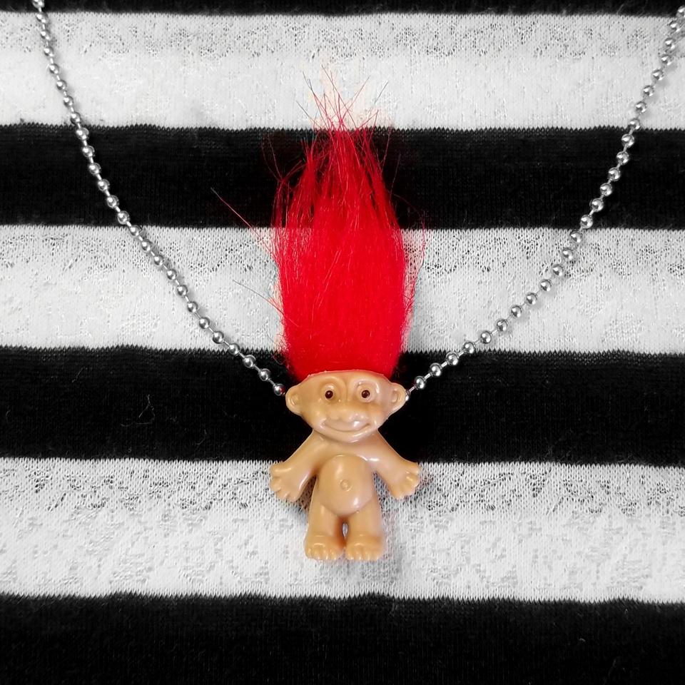 Troll on sale doll necklace