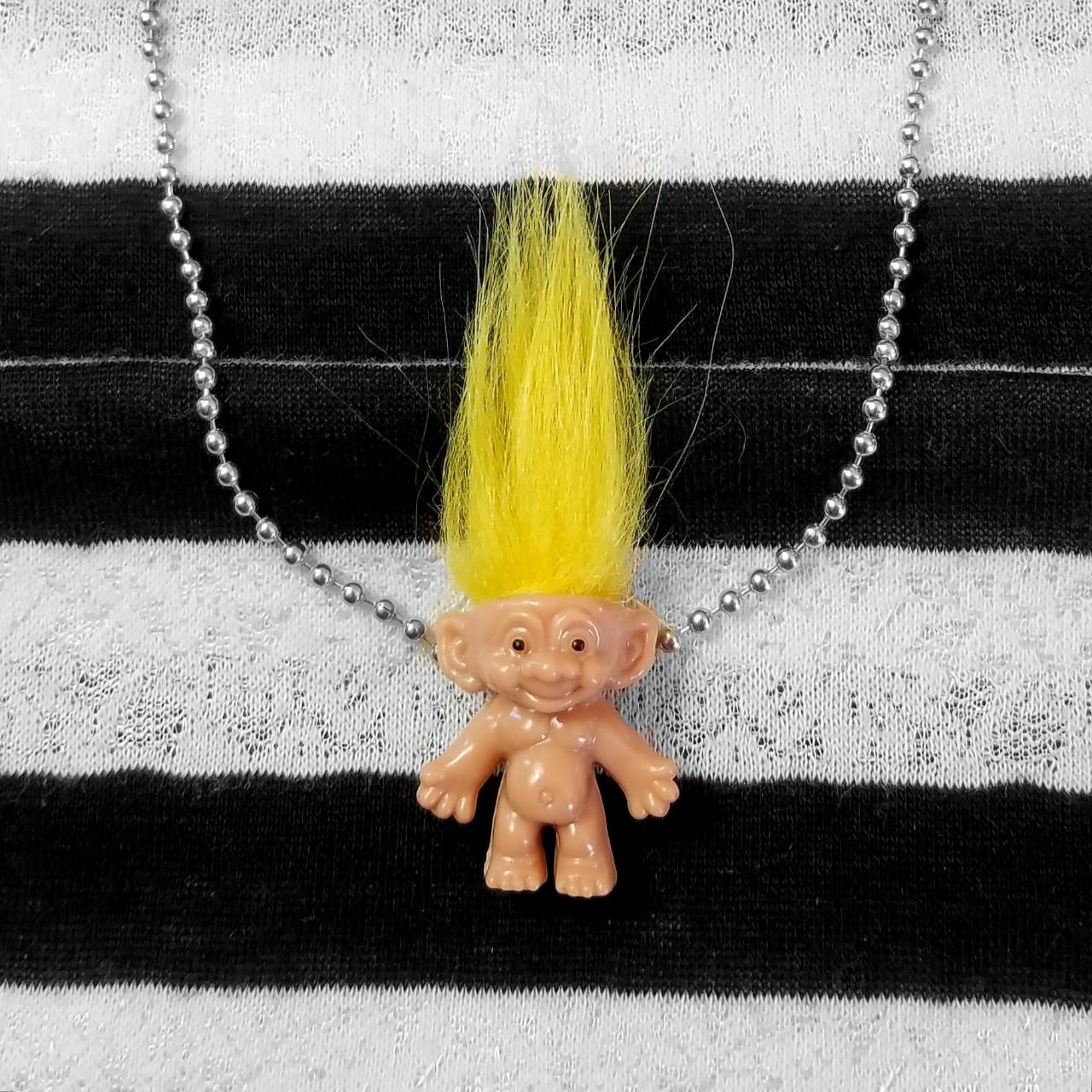 Yellow best sale troll doll