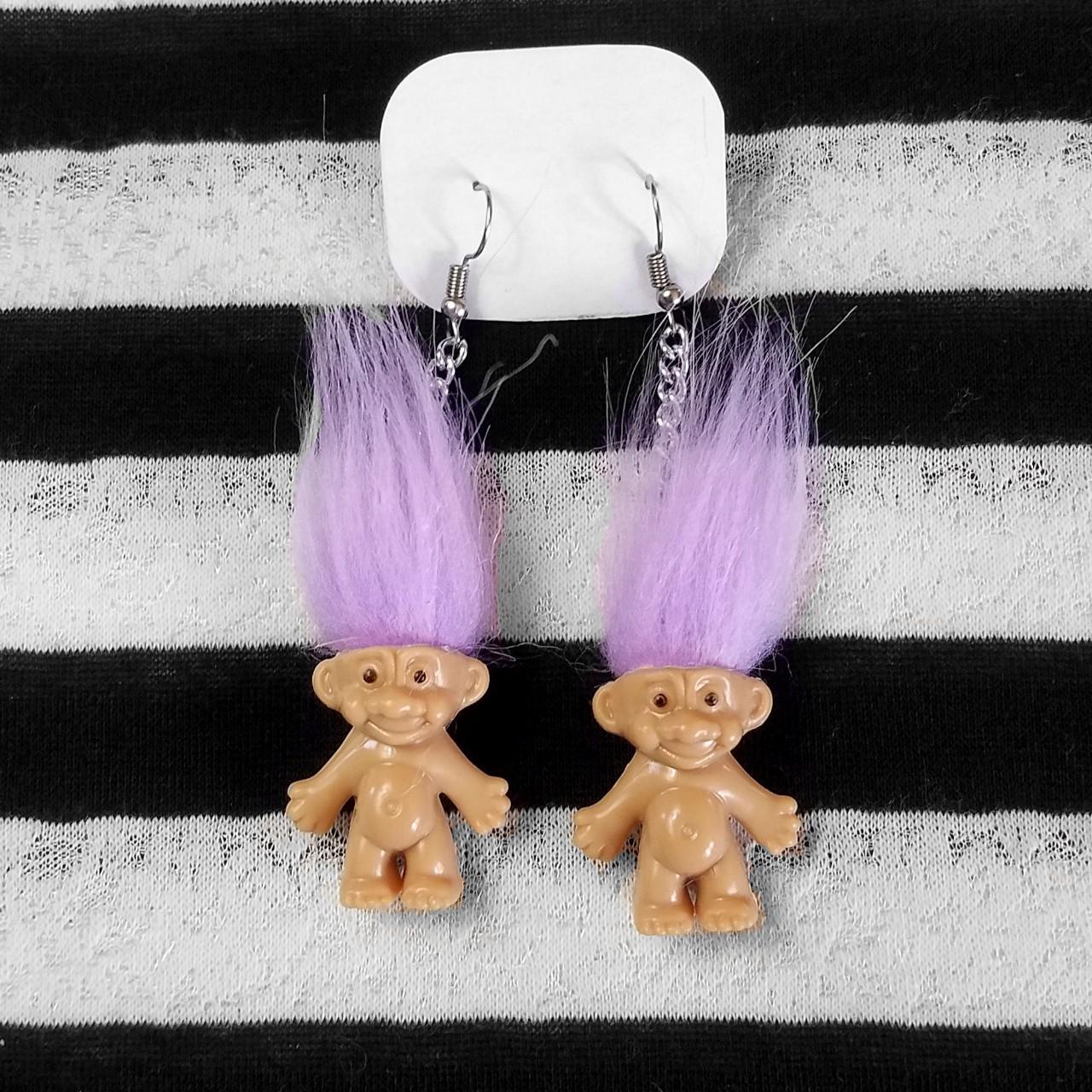 Troll doll clearance earrings